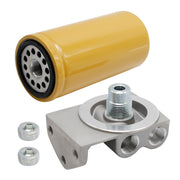 VIKKSAER front mounting base showing ports and secure fit for easy installation