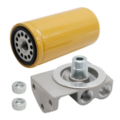 VIKKSAER front mounting base showing ports and secure fit for easy installation