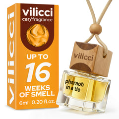 Vilicci front packaging showing elegant Pharaoh design and immediate style benefit