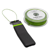 VIM tool front view showing green handle and ready-to-use string, protects surfaces