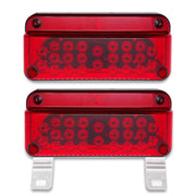 VINAUO front view of dual tail light kit showing clean design and brighter visibility