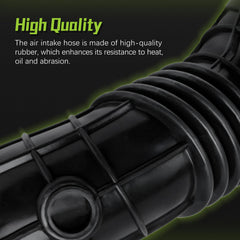 VINMS intake hose close-up rubber texture highlighting heat and crack resistance