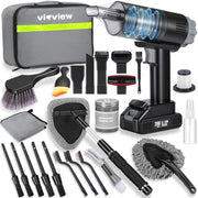 vioview front view vacuum and bag showing complete kit benefit