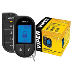 Viper 5706V remote front view showing buttons and compact design for easy control