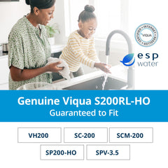 Viqua S200RL-HO close-up glass tube showing quality finish and longevity