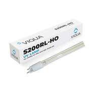 Viqua S200RL-HO front view showing OEM bulb and fit benefits