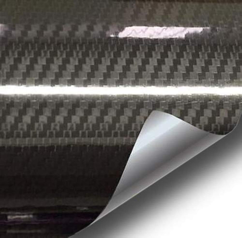 VViViD front view of packaged 2x5ft wrap showing finish
