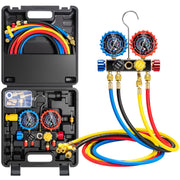 VIVOHOME manifold gauge set front view showing controls and gauges for easy operation