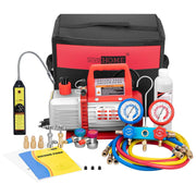 VIVOHOME front view of pump and manifold showing kit completeness and portability