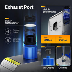 VIVOHOME intake fittings with SAE and Acme options for versatile hose connections