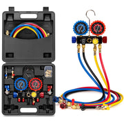 VIVOHOME manifold front view showing durable aluminum body and controls for reliable service