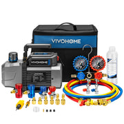 VIVOHOME pump front view showing compact safe design and quick transport benefit