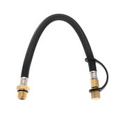 Viwerel oil drain hose front view showing fitment and clean replacement benefit