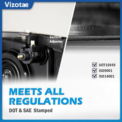 Vizotae rear housing with breathable film reducing internal moisture