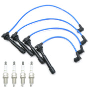 vkinman front kit packaging showing complete spark plug and wire set with clear labeling and compatibility