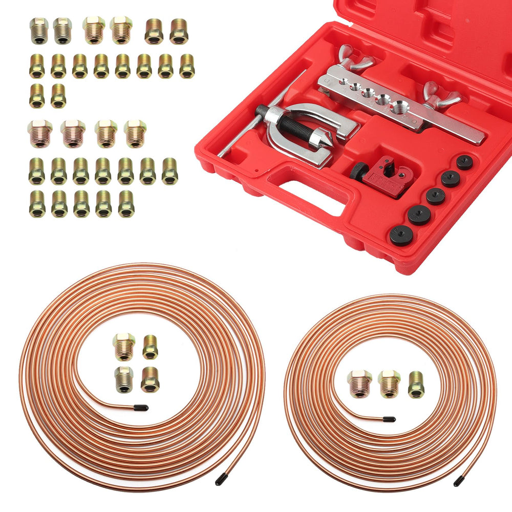 VKQTS kit front packaging showing tubing and tools for convenient repair