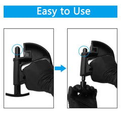 VKVXCLON clamp attached to rim side profile holding bead down for safer mounting