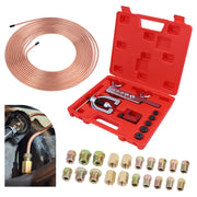 VKVXCLON front packaging showing complete brake line kit benefits