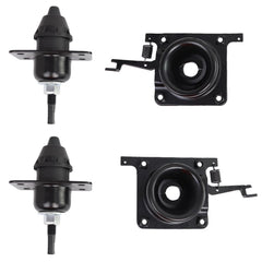 VKVXCLON front packaging showing full 4-piece hood latch kit and quick identification benefit