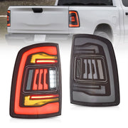 VLAND tail lights front assembly showing clean fit and modern look