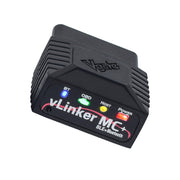 vLinker MC+ front view showing compact design and plug-in benefit