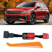 VNVNMV front view of disabler module showing compact plug-and-play design for Tiguan