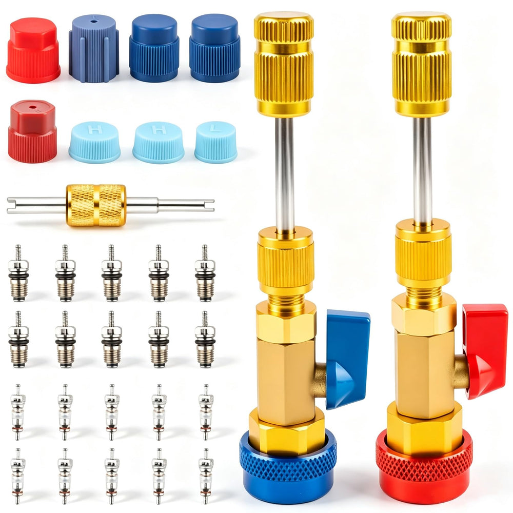 Vocoleca front packaging showing full 31-piece tool kit and contents benefit quick service