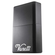 VONETTI front view of aluminum Faraday box showcasing sleek design and security