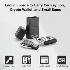 VONETTI soft interior lining detail protecting key fob from scratches