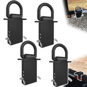 VONLX front view of four D‑rings showing compact durable design and easy storage