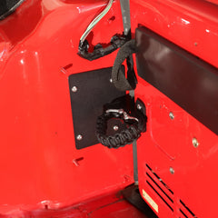 Voodonala steel plate detail highlighting reinforced strength benefit