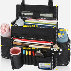VOPQL organizer holding a tablet and documents for convenient access