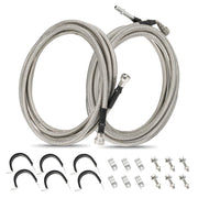VORGENS fuel line kit front packaging showing included parts and fitment benefits