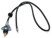 Votex front view of antenna base showing clean fit and durable construction benefit