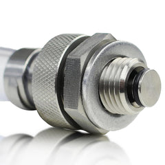 Votex front view of plug showing parts and brand, benefits tidy oil changes