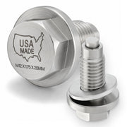 Votex front profile drain plug showing durable stainless steel and clean finish, reliable seal