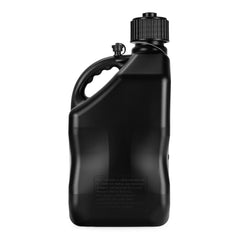 VP Racing size comparison with a hand showing portable 5.5 gallon capacity