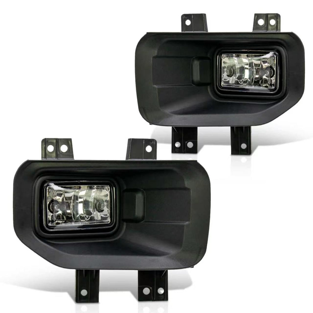 VPIMOZO front view of fog lights showing direct-fit OEM style and restored appearance
