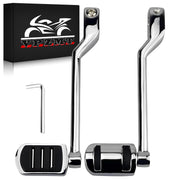 VPZMT front and rear shifters in chrome showing complete package benefit