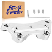 VPZMT top clamp front view showing fitment and secure grip benefit