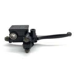 VRWEARE lever with M10 mirror hole highlighting easy mirror installation