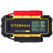 VTOMAN V10 Max front view showing rugged housing and ports for quick recognition and durability