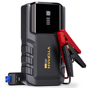 VTOMAN VL3 front view showing compact jump starter and quick access ports for reliable starts