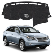 VTVWNM front view on Lexus RX dashboard showing neat protective fit and reduced glare