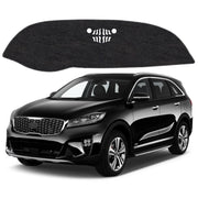 VTVWNM front view of dash cover showing precise Sorento fit and protection