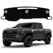 VTVWNM front view of dash cover showing exact Tacoma fit and a clean interior look