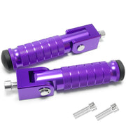 VUOZIP purple pegs front view showing sleek design and durable finish