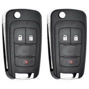 Vurkcy front view of key fob showing button layout and easy compatibility