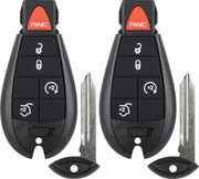 Vurkcy front view of replacement key fob showing button layout and brand for easy identification