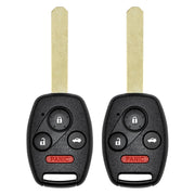 Vurkcy front packaging showing two Honda Civic replacement remotes, reliable fit